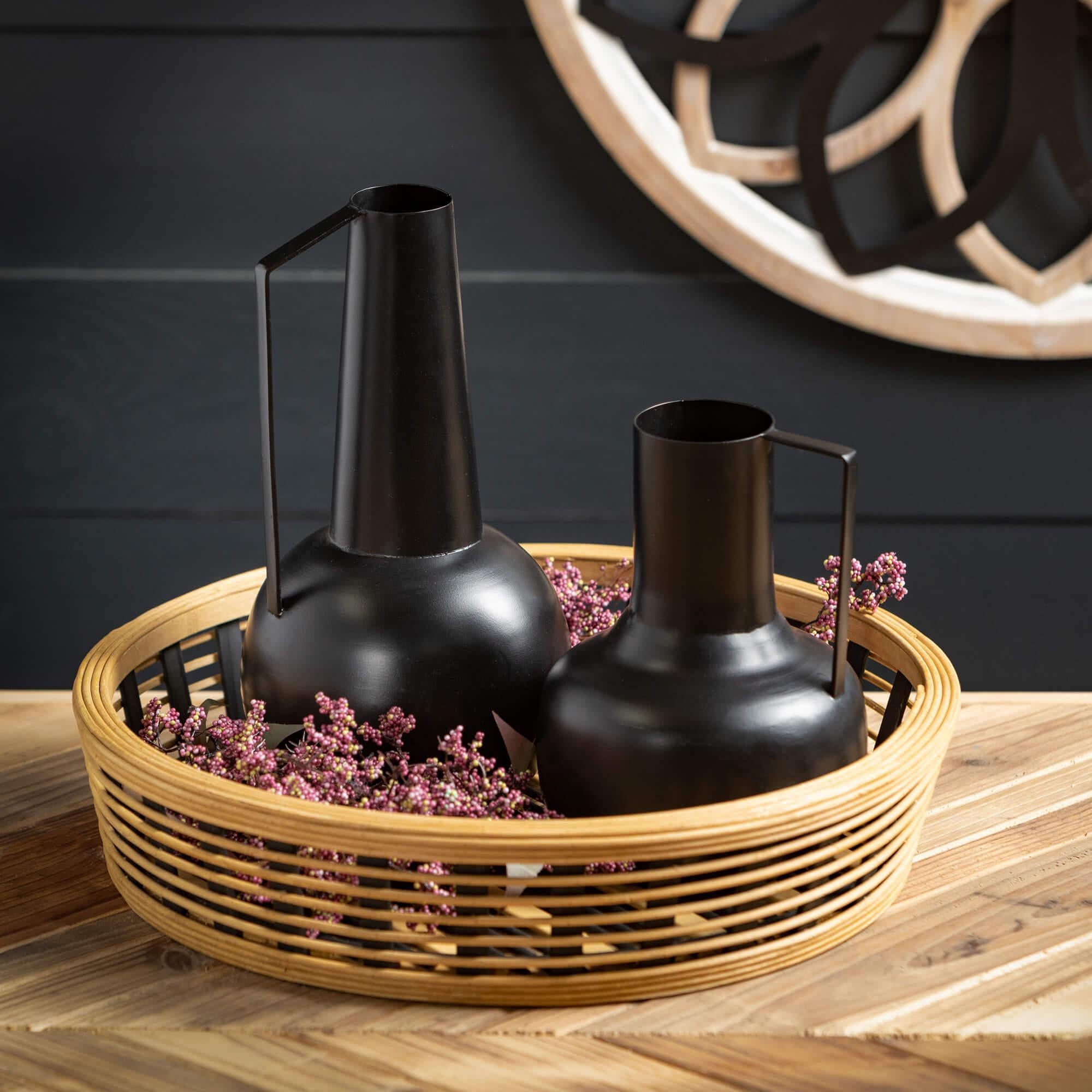 Modern Handled Jug Vase