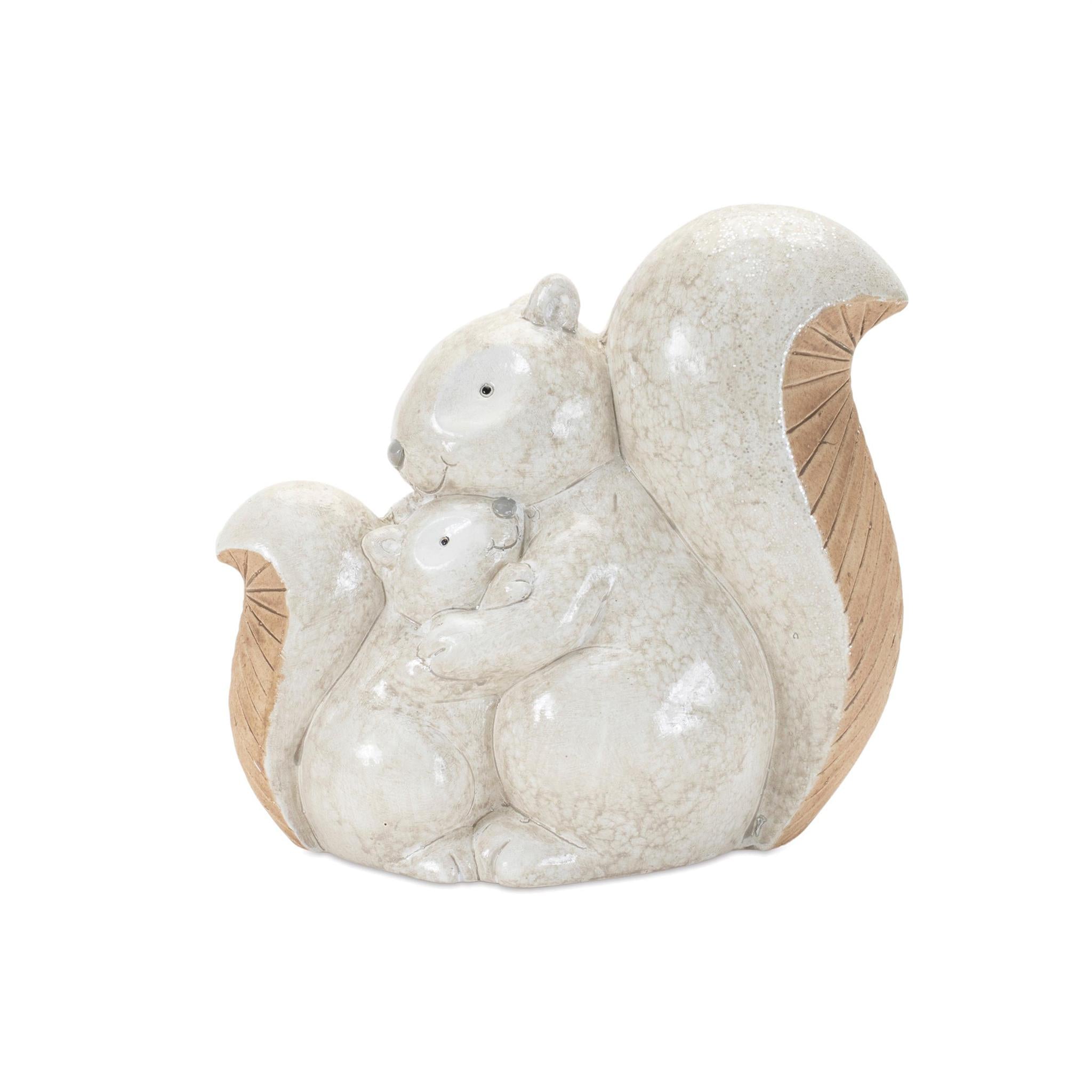 Mom & Child Squirrel - 5.5"H