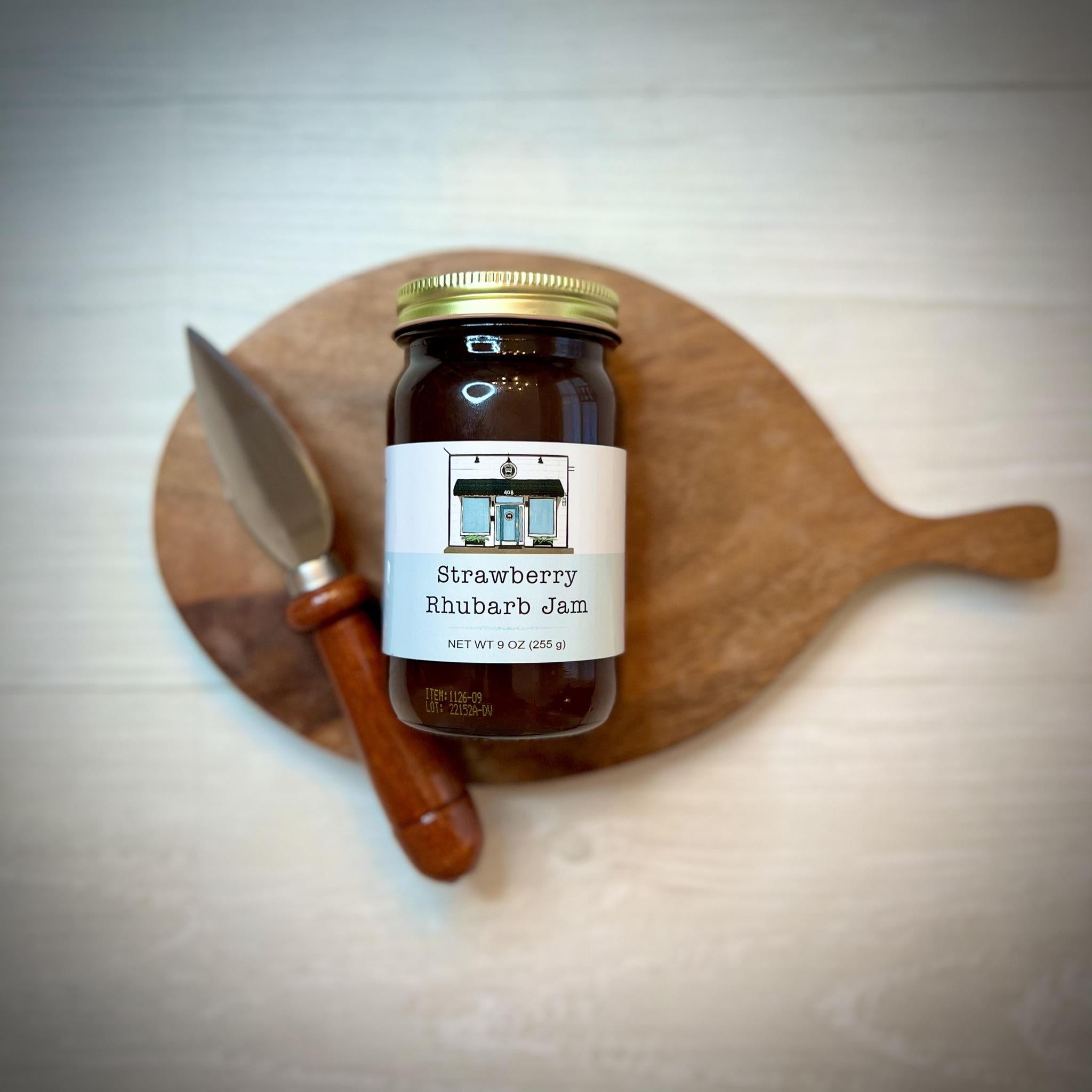 Bexley House Strawberry Rhubarb Jam - 9oz.