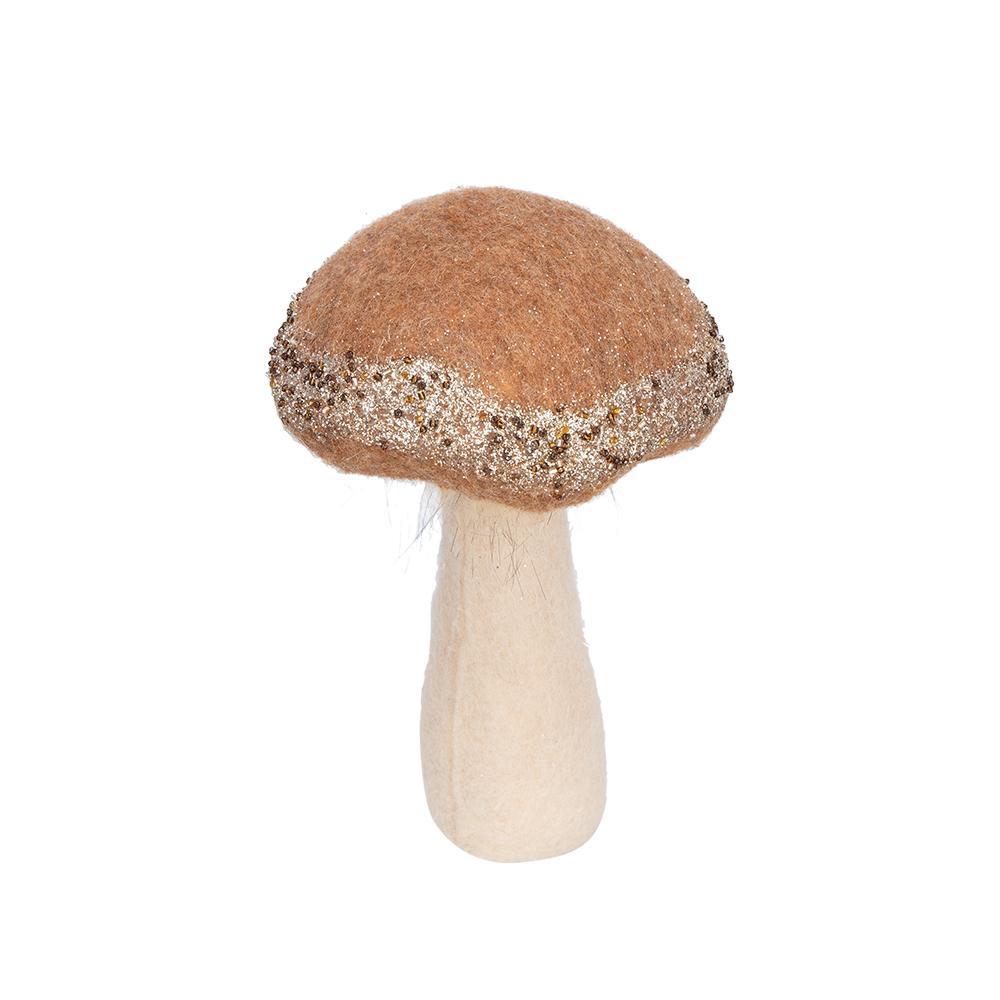 Brown Fabric Mushroom