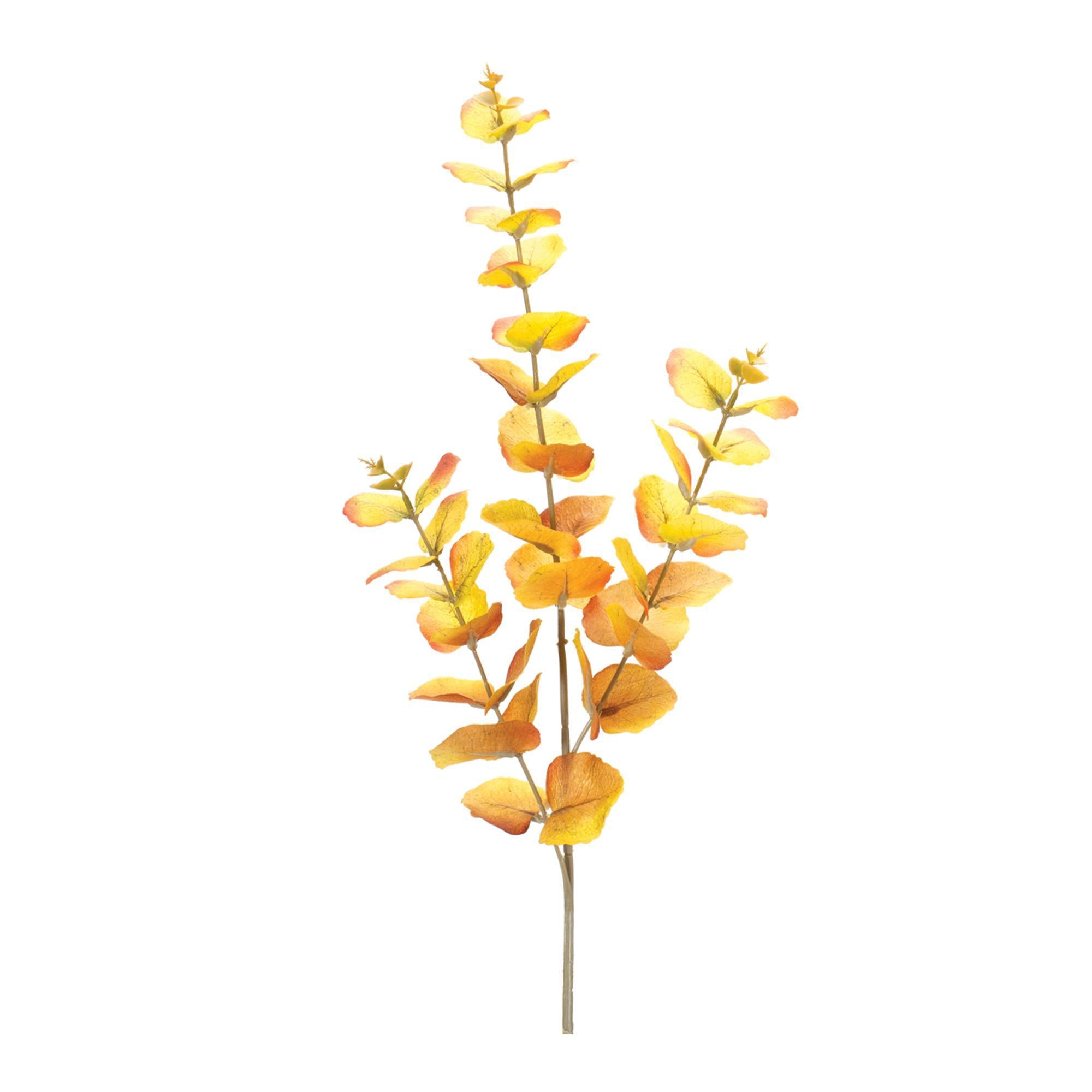 Fall Yellow Eucalyptus Spray - 28.5"H