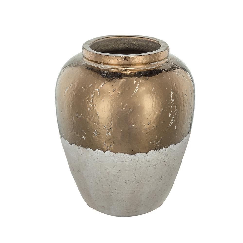 Sienna Brown Terracotta Vase