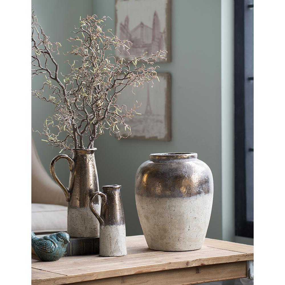 Sienna Brown Terracotta Vase