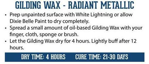 Gilding Wax - New Formula