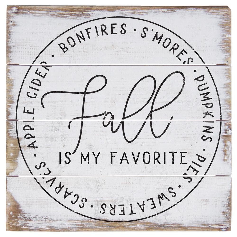 Fall Favorite Pallet Sign - 6"Sq