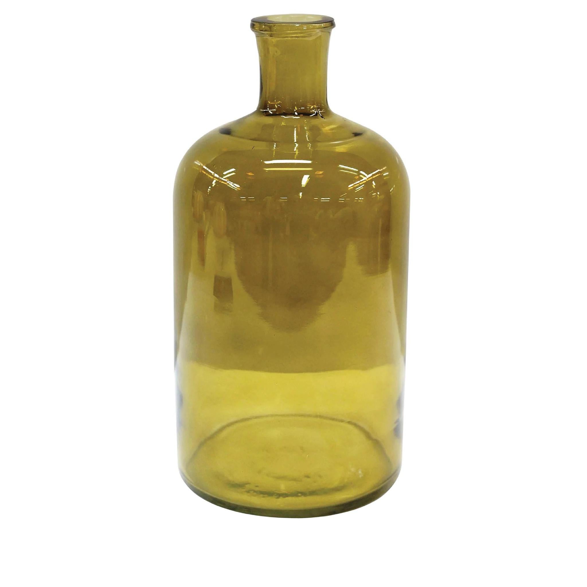 Tonic Bottle Olive Green - 10"H