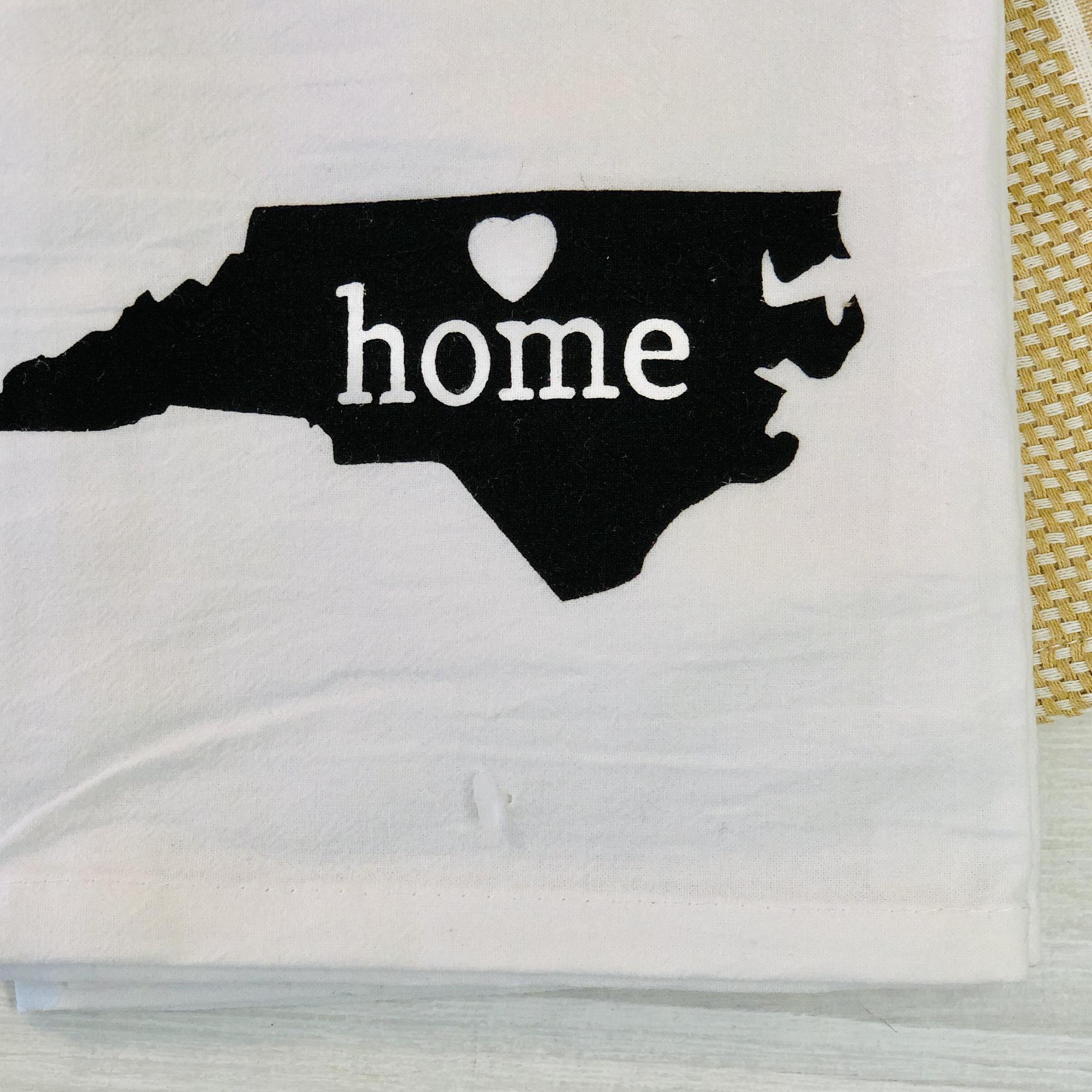 North Carolina State Tea Towel Set, Set of 2