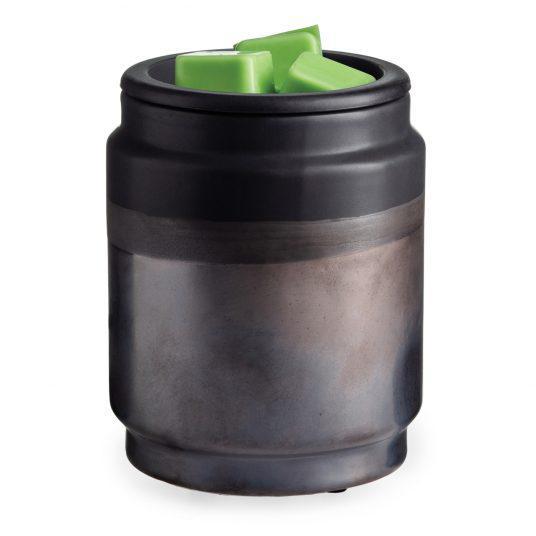 Wax Warmer with Silicon Dish Black Dipped