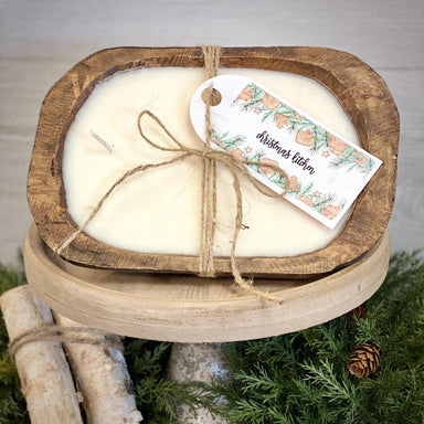 Bexley House Wood Bowl Candle - Christmas Kitchen
